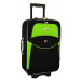 Zeleno-čierny nepremokavý cestovný kufor &quot;Standard&quot; - veľ. XL