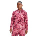 Mikina Under Armour Rival Terry Print Hoodie Pace Pink