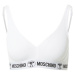 Moschino Underwear Podprsenka 'Reggiseno'  čierna / biela