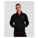 Mikina Karl Lagerfeld Ikonik 2.0 1/2 Zip Sweatshirt Black