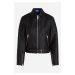 Bunda Karl Lagerfeld Jeans Klj Faux Leather Jacket Black