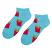 Ponožky Bratex POP-D-157 Tyrkysové