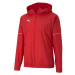 Puma TEAM GOAL RAIN JACKET Pánska športová bunda, červená, veľkosť