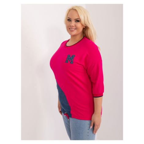 Blouse-RV-BZ-9398.20-fuchsia