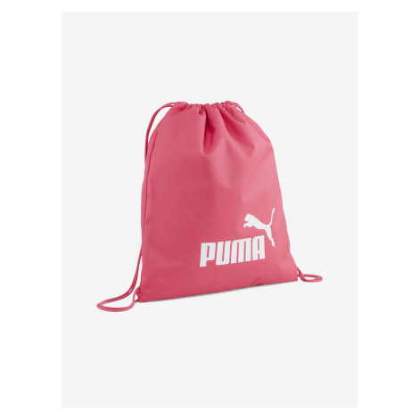 Ružový dámsky športový vak Puma Phase Gym Sack