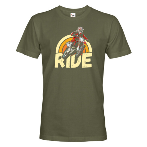 Pánské tričko Motokros - tričko pre milovníkov motokrosu
