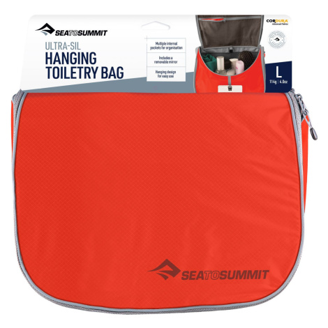 Kozmetická taška Sea to Summit Ultra-Sil Hanging Toiletry Bag Large Farba: oranžová