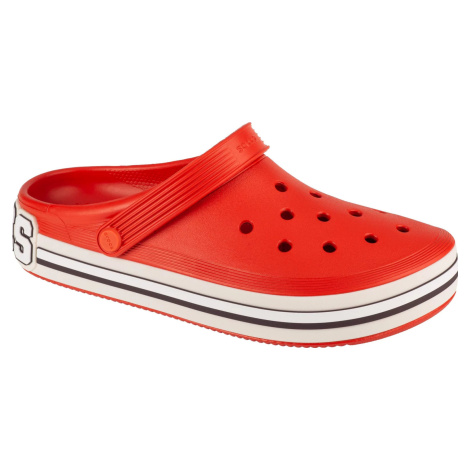 ČERVENÉ KLASICKÉ NAZUVÁKY CROCS OFF COURT LOGO CLOG 209651-625