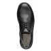 Vasky Taylor Black - Dámske kožené poltopánky čierne, ručná výroba jesenné / zimné topánky