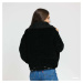 Bunda Urban Classics Ladies Oversized Corduroy Sherpa Jacket Black