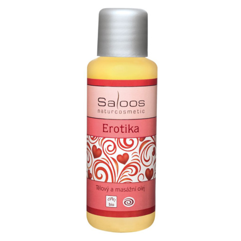 Telový a pleťový masážny olej Erotika SALOOS Naturcosmetics 50ml