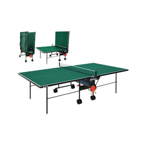 Zelené vybavenie pre stolný tenis (ping pong)