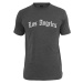 Los Angeles Texting Tee Charcoal
