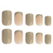 Nail HQ Square umelé nechty Utterly Olive