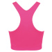 Sf Dámsky športový crop top SK235 Neon Pink