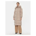 Woolrich Vatovaná bunda Aurora CFWWOU0698FRUT1148 Béžová Regular Fit