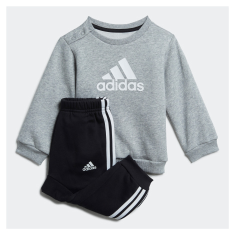 Športová súprava pre najmenších sivo-čierna Adidas
