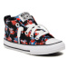 Converse Plátenky Ctas Street Mid 672732C Čierna