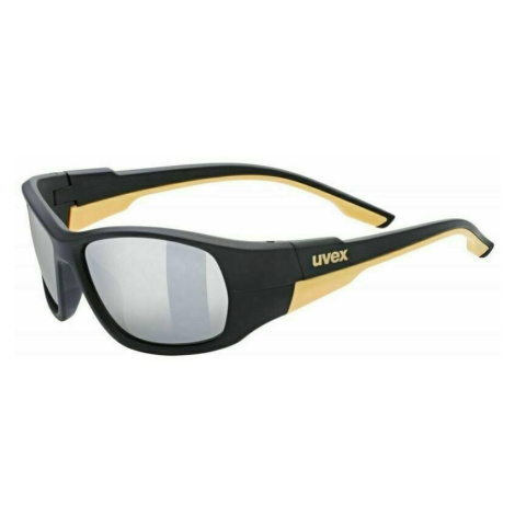 UVEX Sportstyle 514 Black Mat/Mirror Silver Cyklistické okuliare