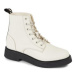 Tommy Jeans Členková obuv Tjw Lace Up Flat Boot EN0EN02310 Écru