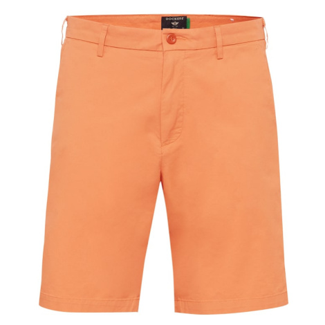 Dockers Chino nohavice  oranžová
