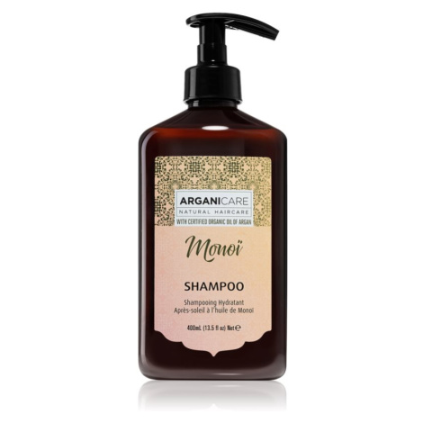 Arganicare Monoi Shampoo hydratačný šampón po opaľovaní