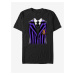 Čierne unisex tričko MGM Nevermore Uniform