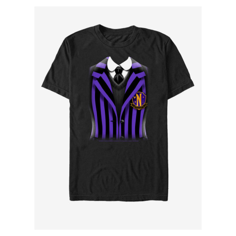 Čierne unisex tričko MGM Nevermore Uniform