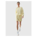 Dámska mikina 4F SWEATSHIRT-4FWSS24TSWSF1001-73S-LIGHT LEMON