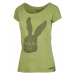 Women's T-shirt HUSKY Rabbit dark.green