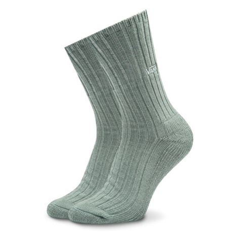 Vans Vysoké pánske ponožky Comfycush Crew VN000676RL61 Zelená