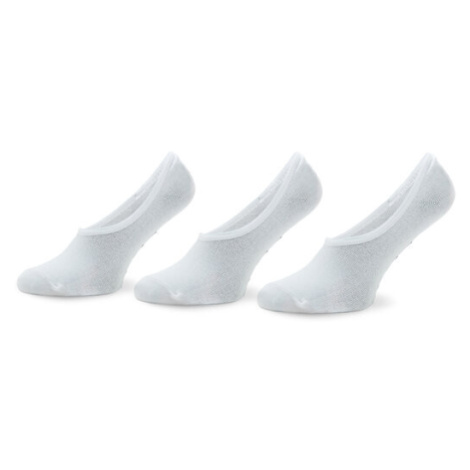 Dickies Súprava 3 párov kotníkových ponožiek dámských Invisible DK0A4XJZ Biela
