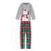 lupilu® Chlapčenské pyžamo s vianočným motívom (sivá)