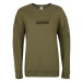 Calvin Klein REIMAGINED HER LW-L/S SWEATSHIRT Dámska mikina, khaki, veľkosť