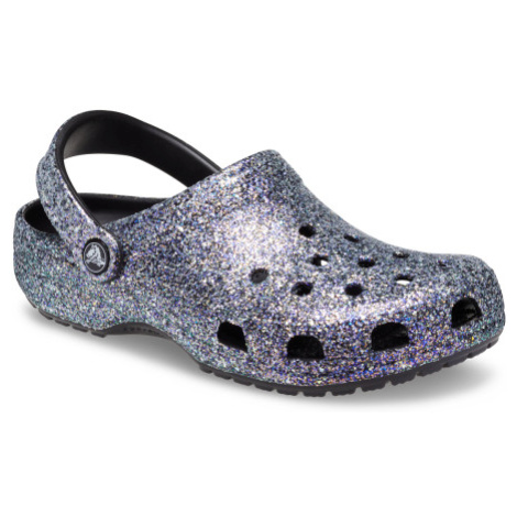 Kroksy (rekreačná obuv) CROCS Classic Glitter Clog black multi