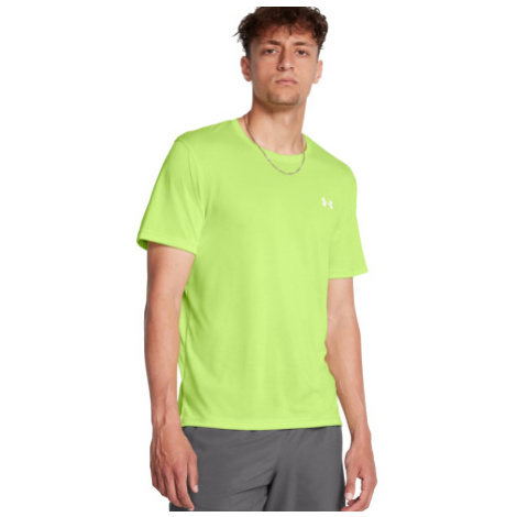 Pánske tréningové tričko s krátkym rukávom UNDER ARMOUR UA LAUNCH SHORTSLEEVE - GRN