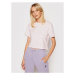 Adidas Tričko Tennis Luxure Cropped H56453 Ružová Cropped Fit