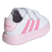 Dievčenská rekreačná obuv ADIDAS Grand Court 2.0 CF I cloud white bliss pink clear pink