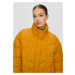 QS Zimný kabát  mandarínková