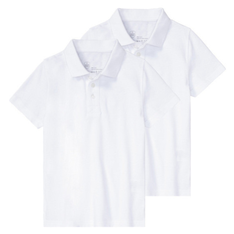 Chlapčenské tričko, 2 kusy (biela)