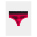 Calvin Klein Underwear Súprava 3 kusov stringových nohavičiek 000QD5151E Farebná