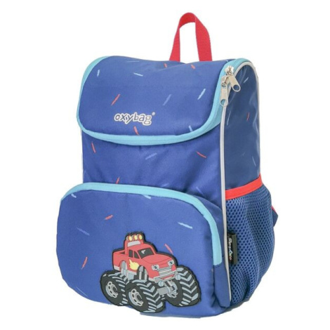 Oxybag MOXY TRUCK Detský predškolský batoh, modrá, veľkosť