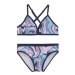 Dievčenské plavky COLOR KIDS Bikini, AOP, cerulean