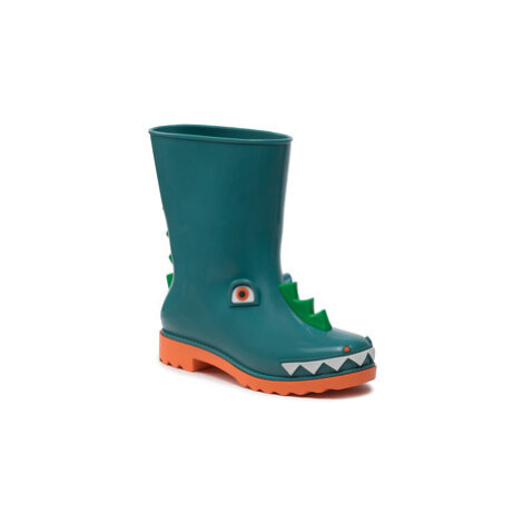 Melissa Gumáky Mini Melissa Rain Boot + Fabul 33677 Zelená
