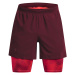 Šortky Under Armour Launch 5'' 2-In-1 Short Dark Maroon