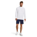 Tričko Under Armour Seamless Stride 1/4 Zip White