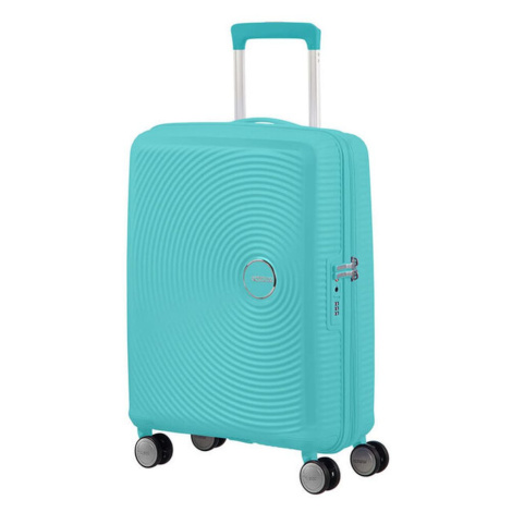 American Tourister Kabinový cestovní kufr Soundbox EXP 35,5/41 l - modrá