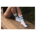 Sport Socks 081-009 White and Sea White and Sea