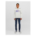 Jack&Jones Junior Mikina 12212287 Sivá Regular Fit