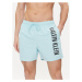 Calvin Klein Swimwear Plavecké šortky KM0KM01004 Modrá Regular Fit